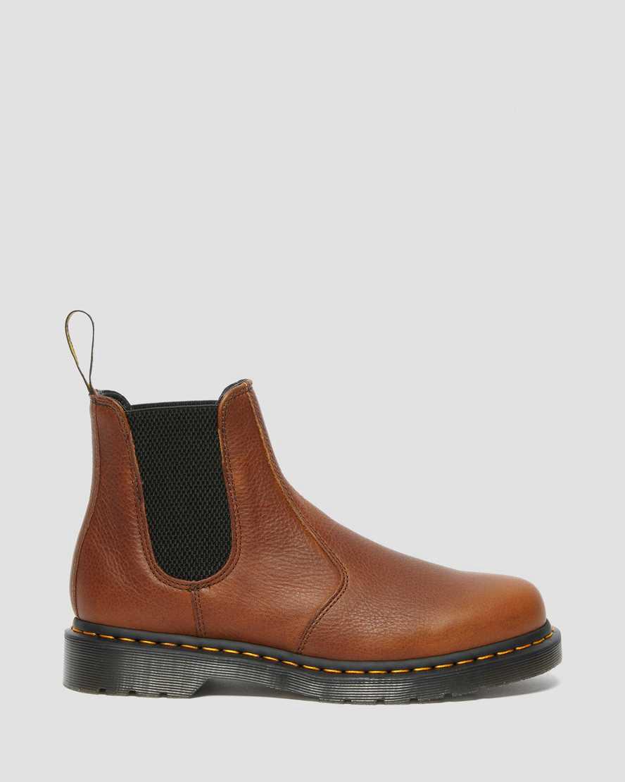 Dr Martens 2976 Ambassador Deri Chelsea Erkek Originals Boots Kahverengi  Türkiye |  84607-JQBW