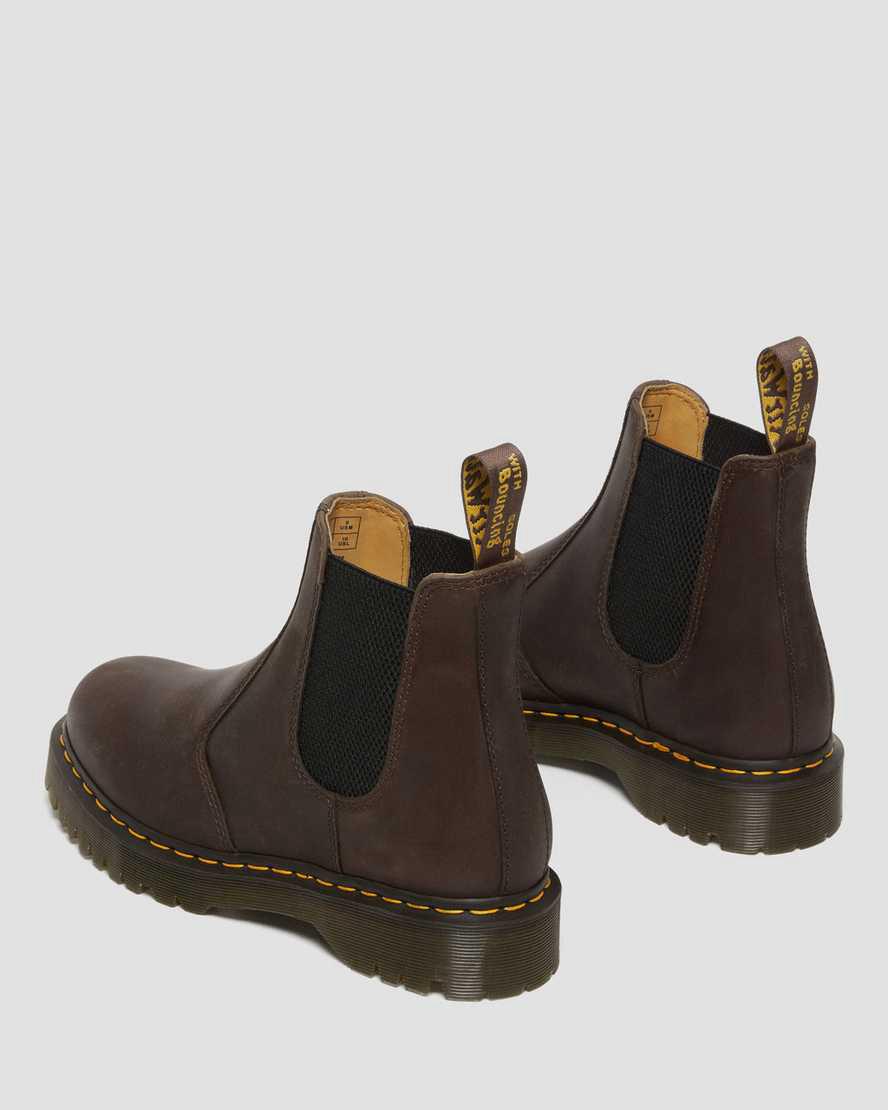 Dr Martens 2976 Bex Crazy Horse Chelsea Erkek Bilek Boy Bot Koyu Kahverengi  Türkiye |  30974-ZNHB