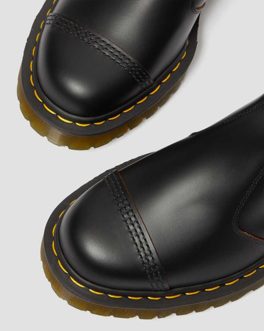 Dr Martens 2976 Bex Made in England Burunlu Cap Chelsea Kadın Bilek Boy Bot Siyah  Türkiye |  40296-ARQK