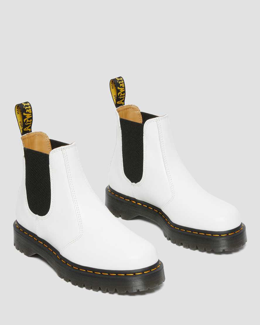 Dr Martens 2976 Bex Smooth Deri Chelsea Erkek Bilek Boy Bot Beyaz  Türkiye |  09285-LRGJ