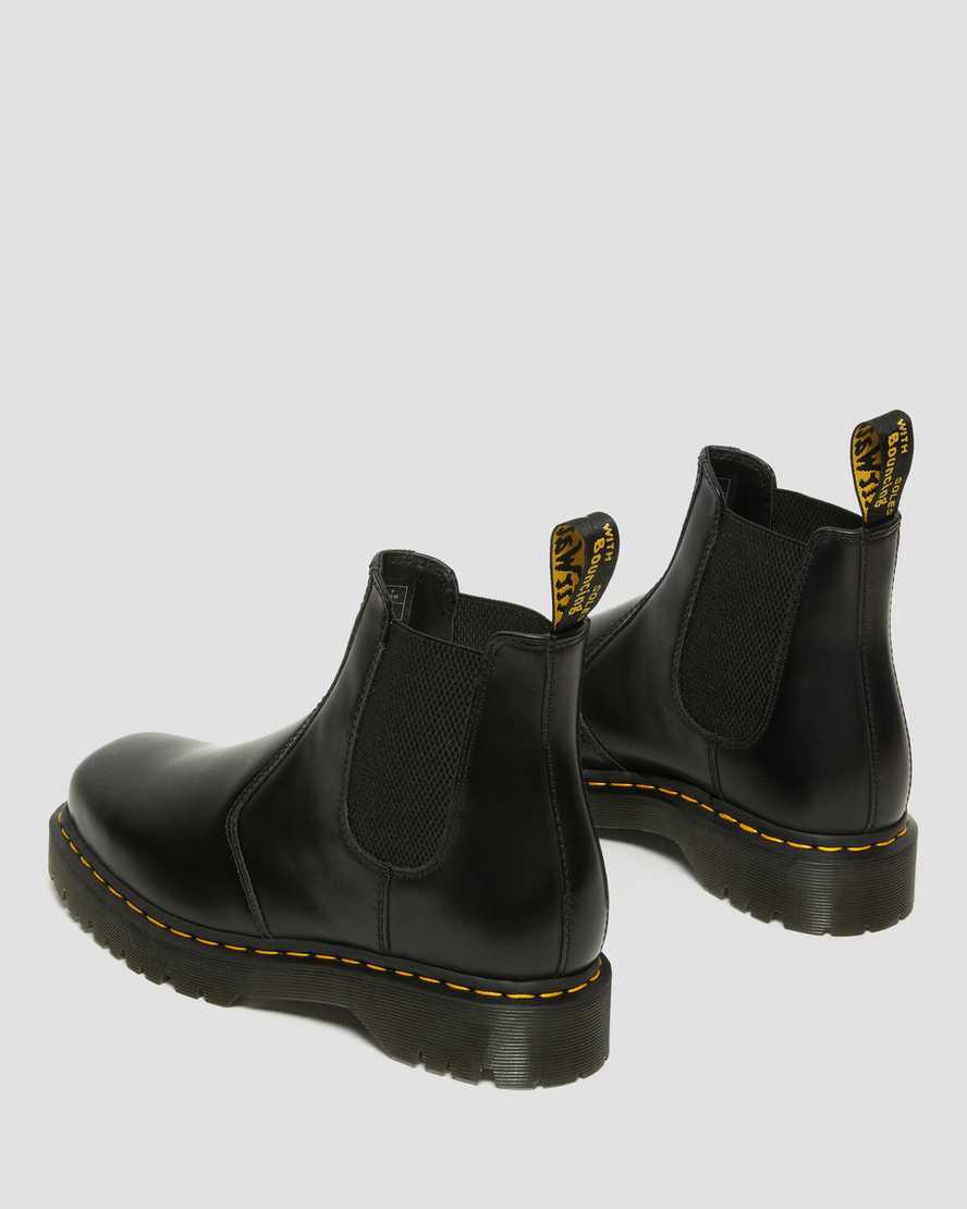 Dr Martens 2976 Bex Squared Burunlu Deri Chelsea Erkek Kalın Taban Bot Siyah  Türkiye |  05142-LTJA