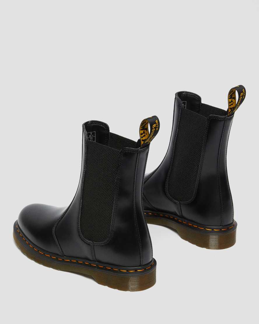 Dr Martens 2976 Hi Smooth Deri Chelsea Erkek Bilek Boy Bot Siyah  Türkiye |  30459-NVJW