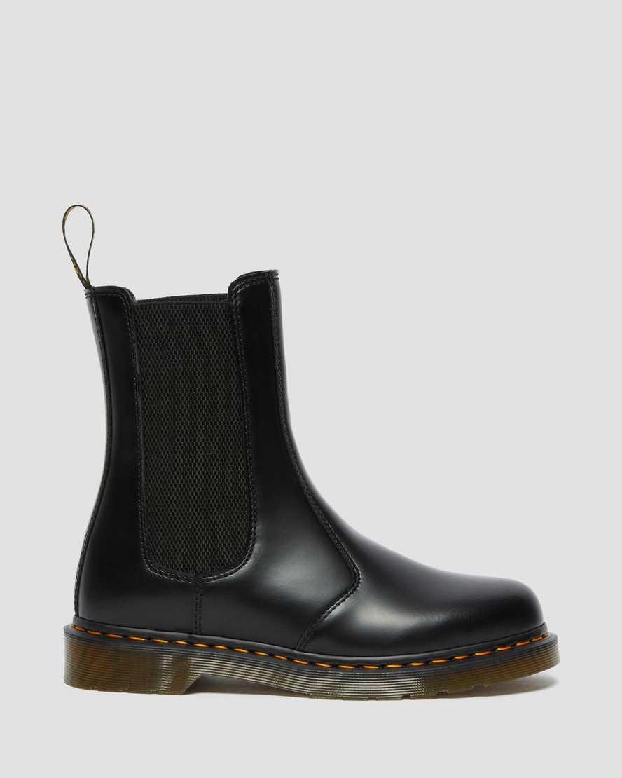 Dr Martens 2976 Hi Smooth Deri Chelsea Erkek Bilek Boy Bot Siyah  Türkiye |  30459-NVJW