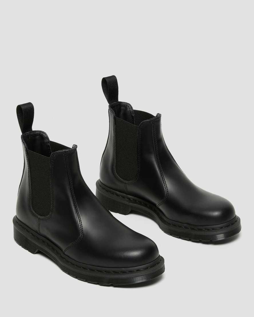 Dr Martens 2976 Mono Smooth Deri Chelsea Kadın Originals Boots Siyah  Türkiye |  20937-WRBO