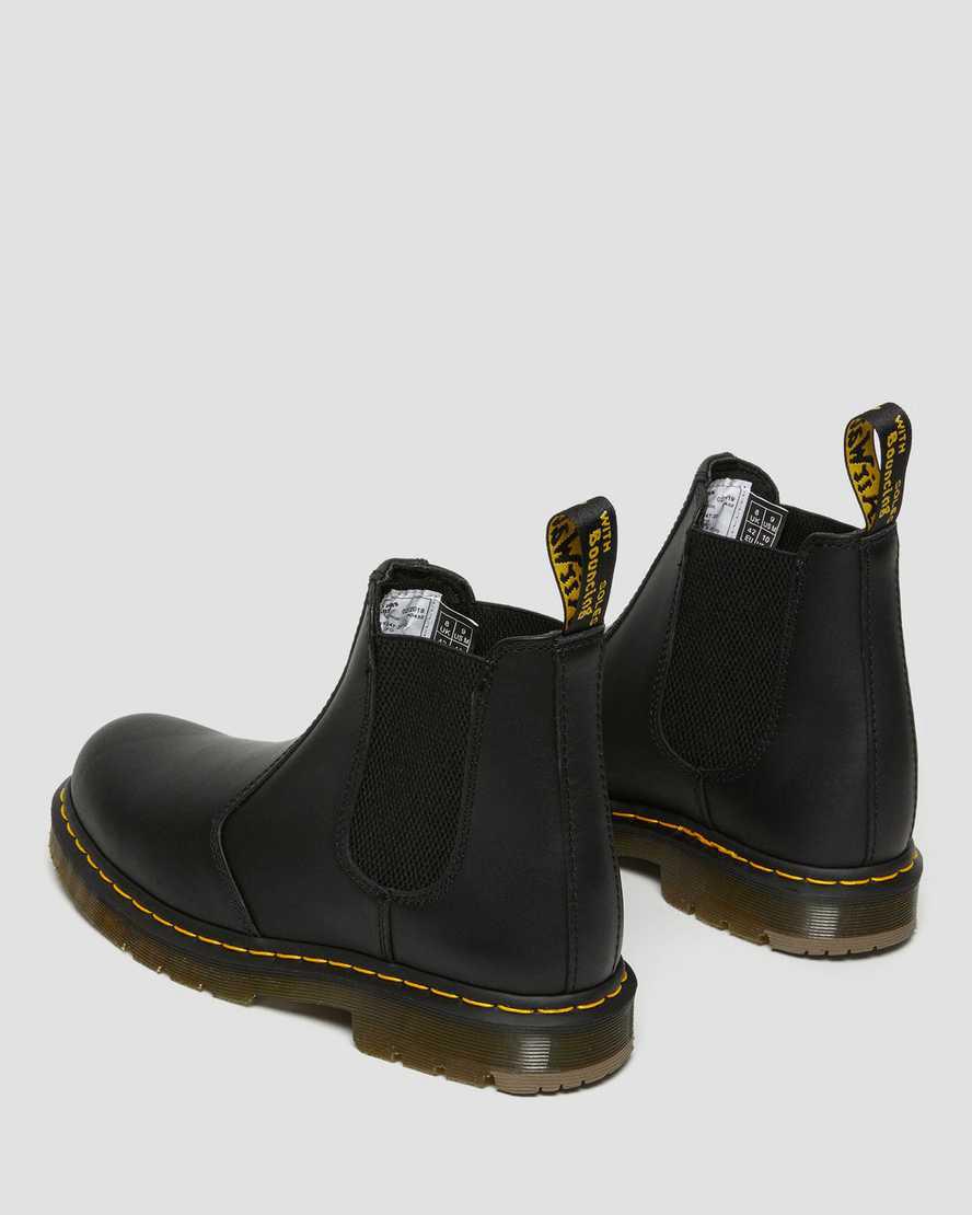 Dr Martens 2976 Slip Resistant Deri Chelsea Erkek Bilek Boy Bot Siyah  Türkiye |  13790-ASDM