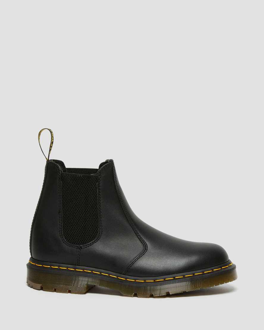 Dr Martens 2976 Slip Resistant Deri Chelsea Erkek Bilek Boy Bot Siyah  Türkiye |  13790-ASDM