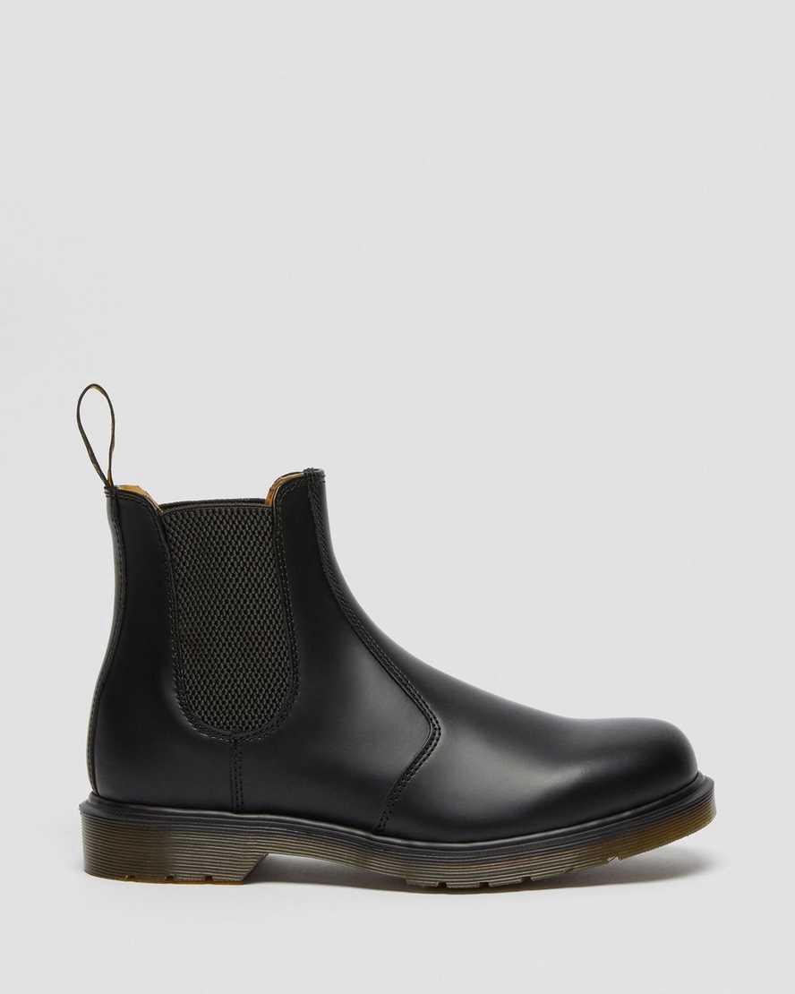 Dr Martens 2976 Smooth Deri Chelsea Erkek Bilek Boy Bot Siyah  Türkiye |  64310-FRIW