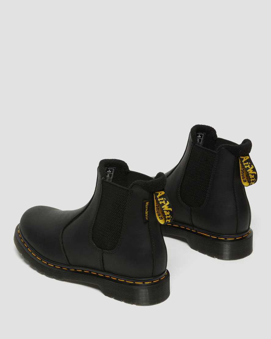 Dr Martens 2976 Warmwair Deri Chelsea Erkek Kışlık Botlar Siyah  Türkiye |  63582-JEZF