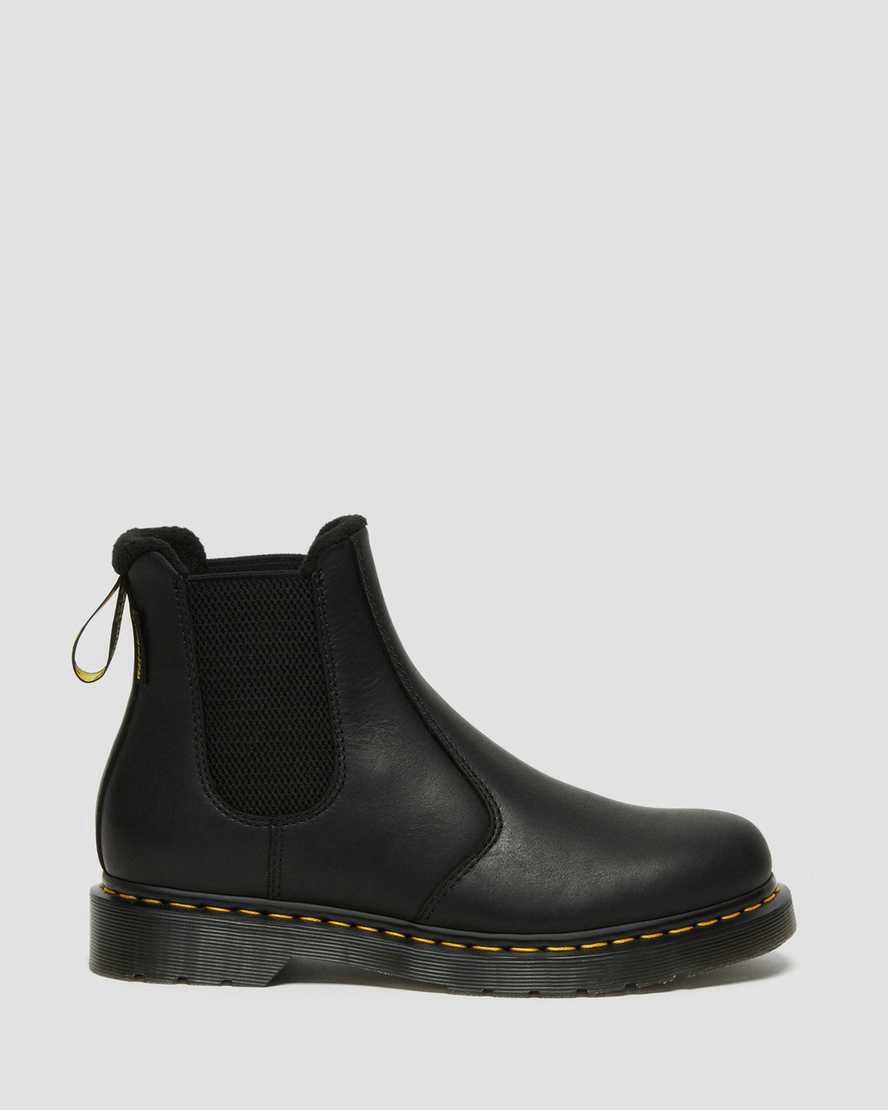 Dr Martens 2976 Warmwair Deri Chelsea Kadın Kışlık Botlar Siyah  Türkiye |  47815-ONFY