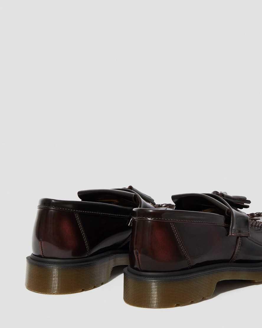 Dr Martens Adrian Arcadia Deri Tassel Kadın Loafer Ayakkabı Kırmızı  Türkiye |  76028-CSYG