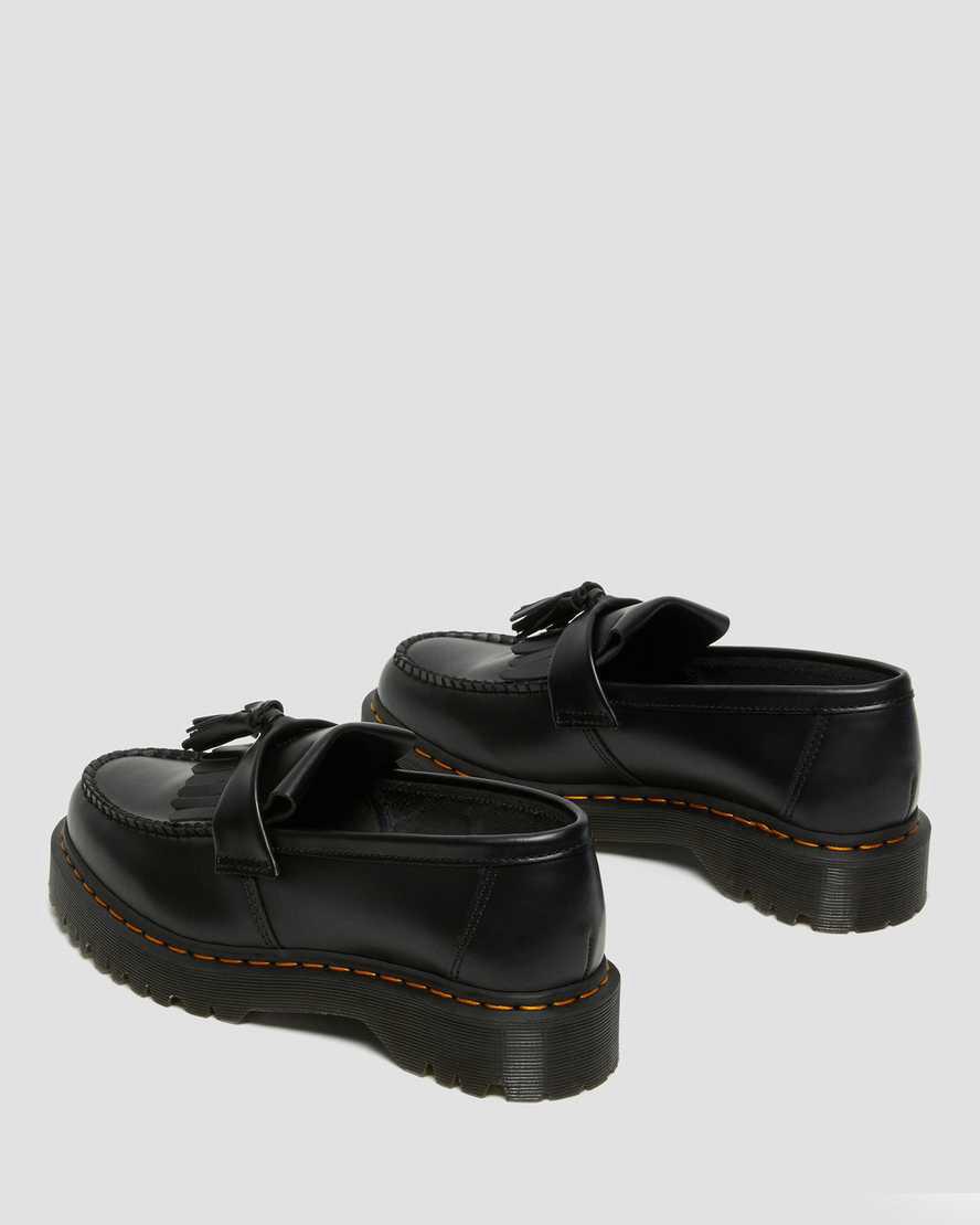 Dr Martens Adrian Bex Smooth Deri Tassel Kadın Loafer Ayakkabı Siyah  Türkiye |  07928-FQLZ