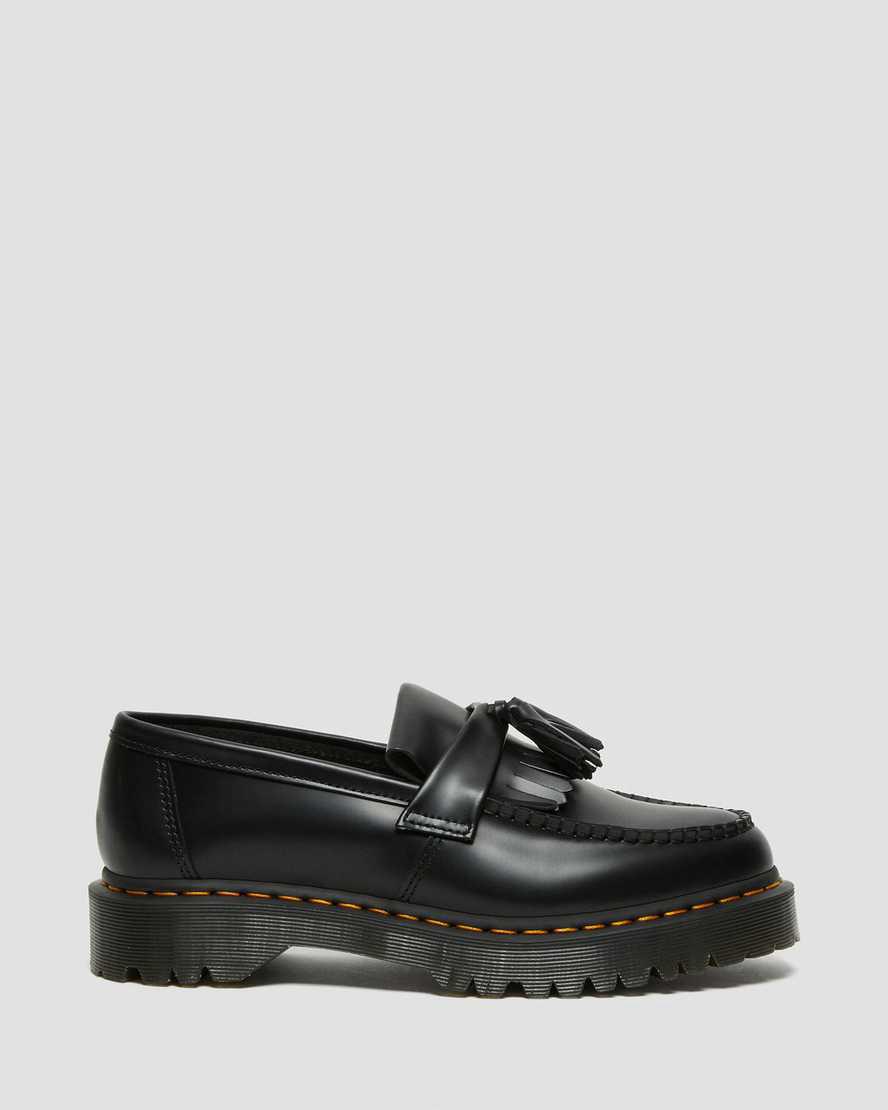 Dr Martens Adrian Bex Smooth Deri Tassel Kadın Loafer Ayakkabı Siyah  Türkiye |  07928-FQLZ