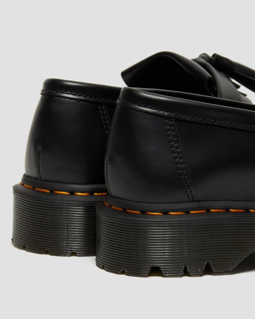 Dr Martens Adrian Bex Smooth Deri Tassel Kadın Loafer Ayakkabı Siyah  Türkiye |  07928-FQLZ