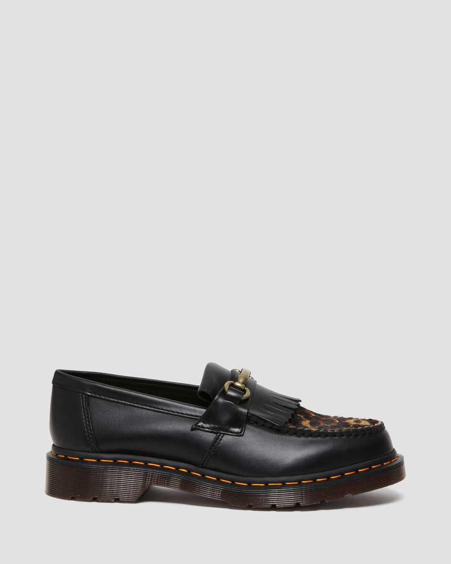 Dr Martens Adrian Snaffle Hair On Erkek Loafer Ayakkabı Siyah  Türkiye |  86573-QUXM