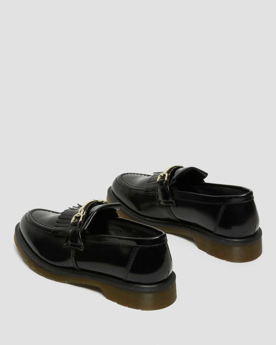 Dr Martens Adrian Snaffle Smooth Deri Kiltie Erkek Loafer Ayakkabı Siyah  Türkiye |  45731-ZGMB