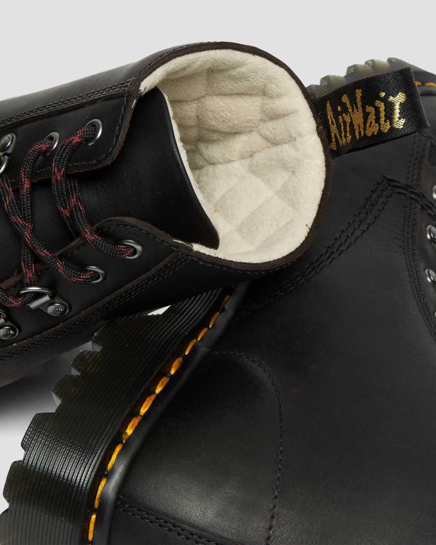 Dr Martens Barton Made in England Klasik Oil Deri Kadın Bilek Boy Bot Siyah  Türkiye |  38207-ULBG