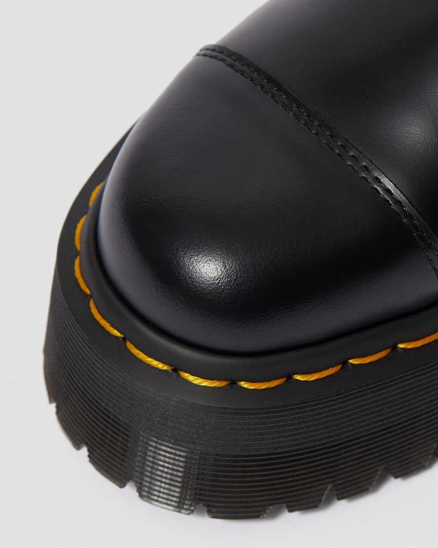 Dr Martens Bethan Polished Smooth Deri Kadın Platform Ayakkabı Siyah  Türkiye |  07682-QLNG