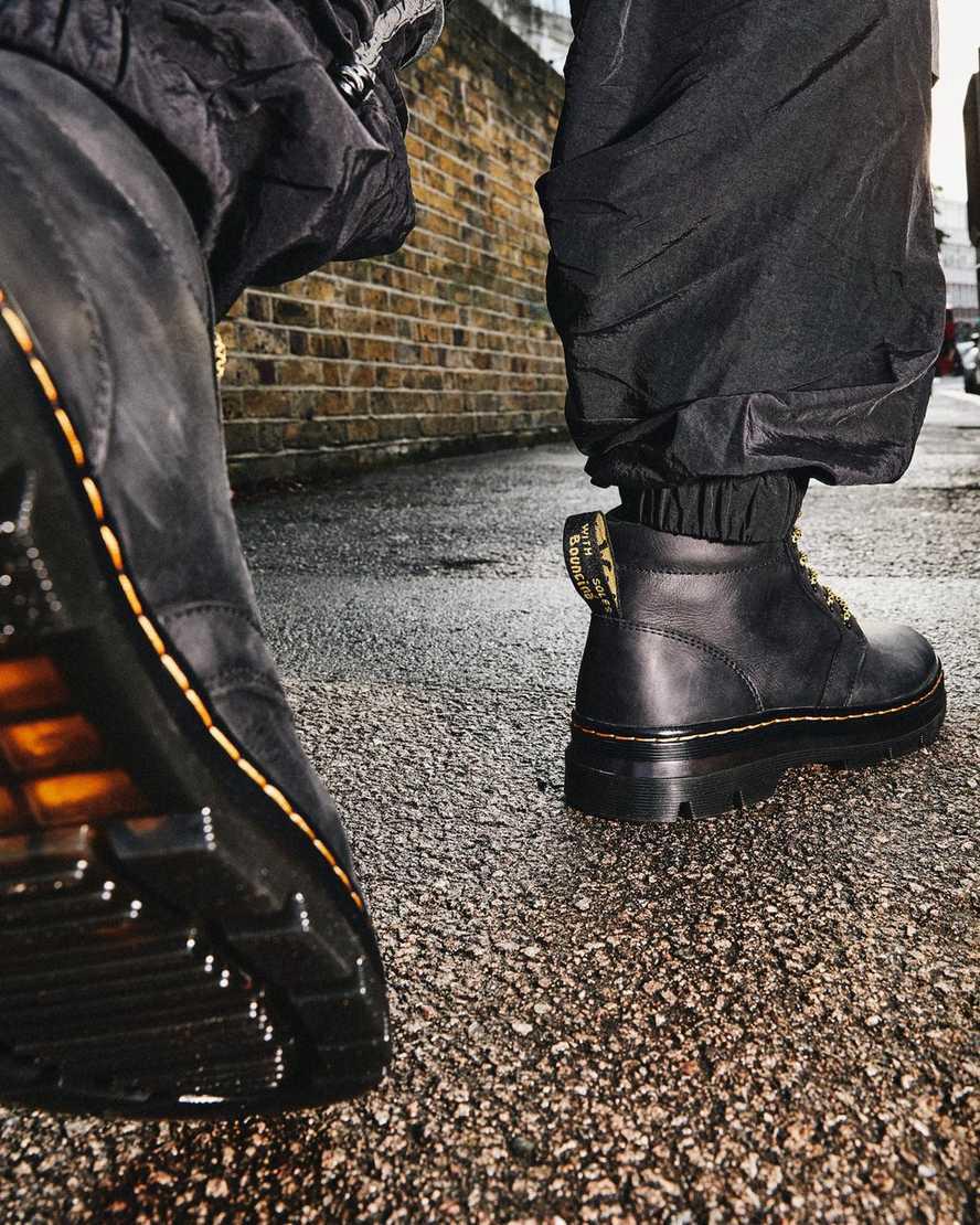 Dr Martens Bonny Deri Erkek Bilek Boy Bot Siyah  Türkiye |  72635-UVHO