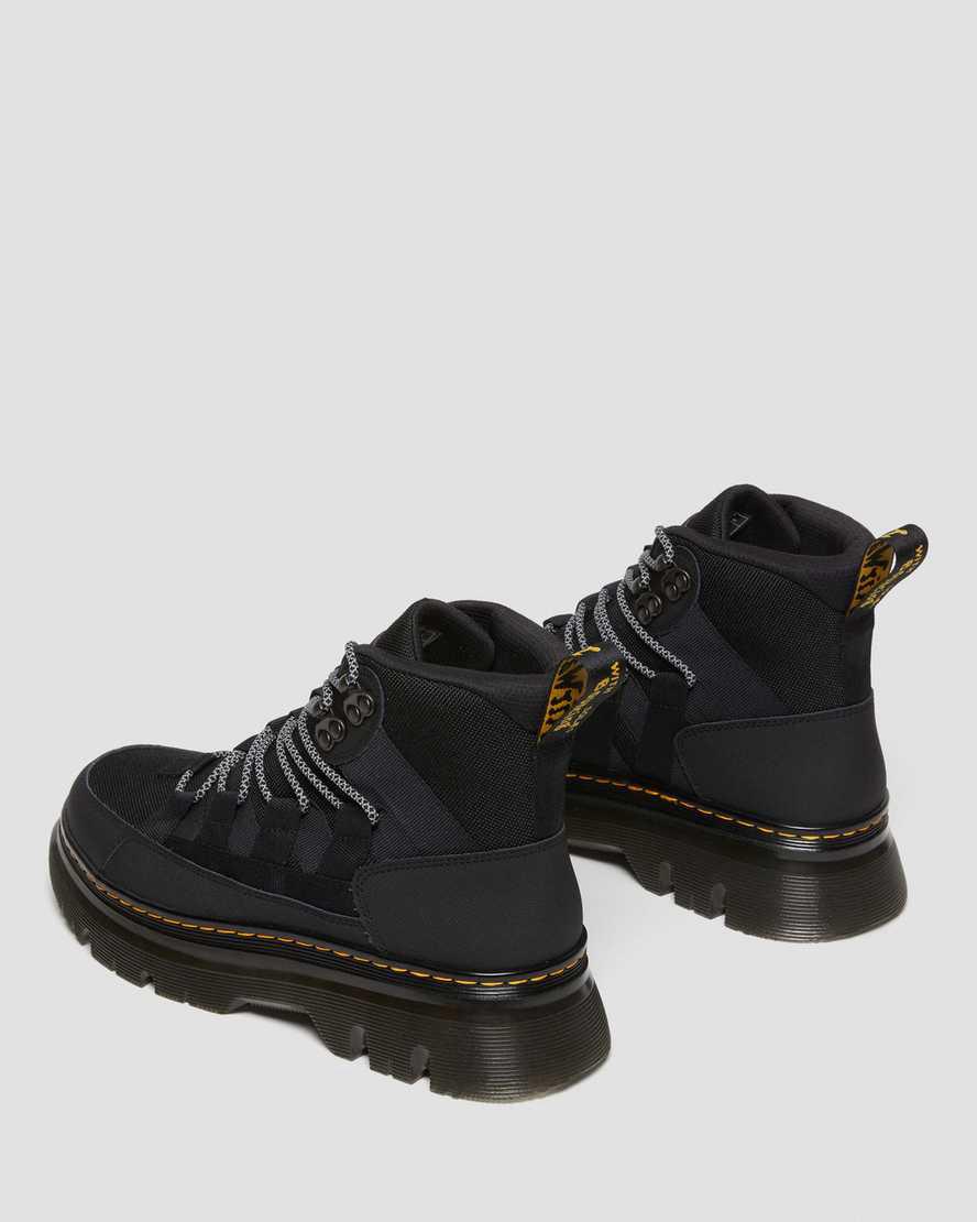 Dr Martens Boury Deri Erkek Bilek Boy Bot Siyah  Türkiye |  76108-IGVY