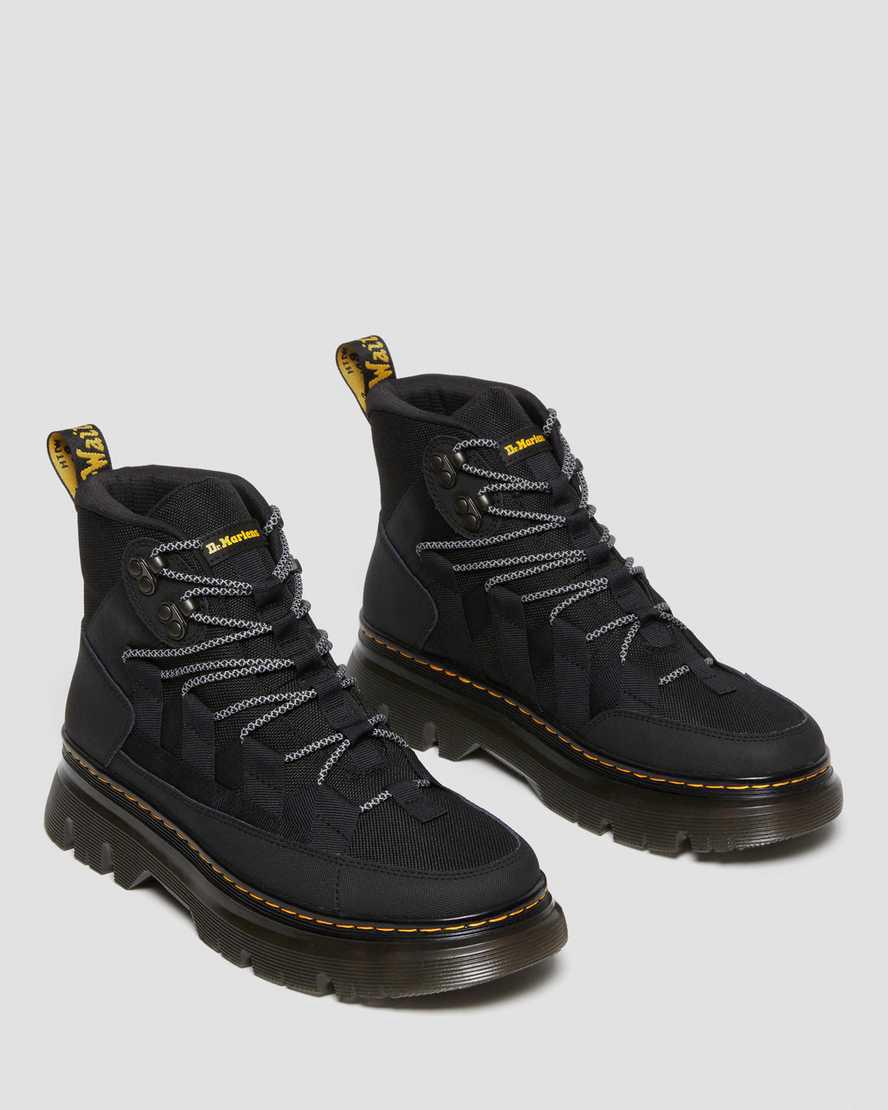 Dr Martens Boury Deri Erkek Bilek Boy Bot Siyah  Türkiye |  76108-IGVY