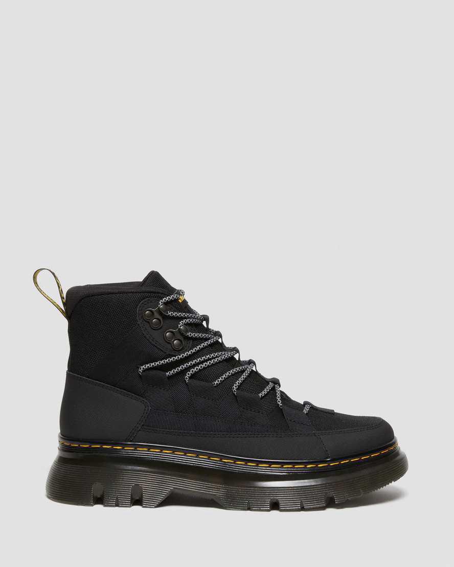 Dr Martens Boury Deri Erkek Bilek Boy Bot Siyah  Türkiye |  76108-IGVY