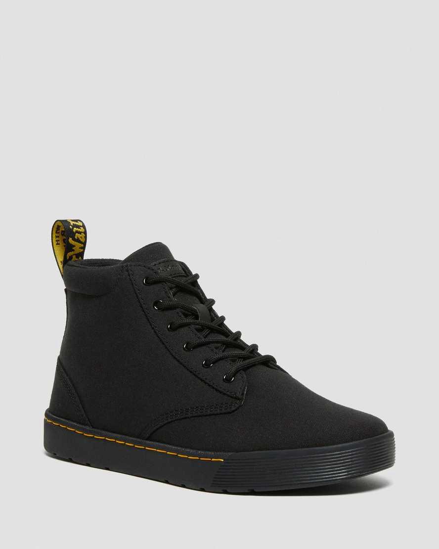 Dr Martens Cairo Kanvas Chukka Erkek Bilek Boy Bot Siyah  Türkiye |  92314-DAOM