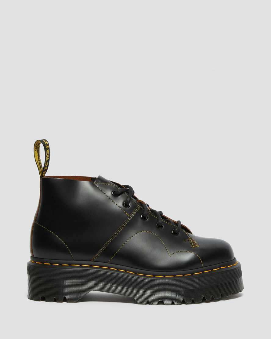 Dr Martens Church Platform Monkey Erkek Bilek Boy Bot Siyah  Türkiye |  08719-YCZX