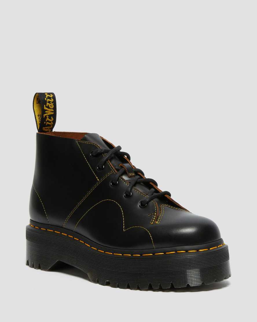 Dr Martens Church Platform Monkey Erkek Bilek Boy Bot Siyah  Türkiye |  08719-YCZX