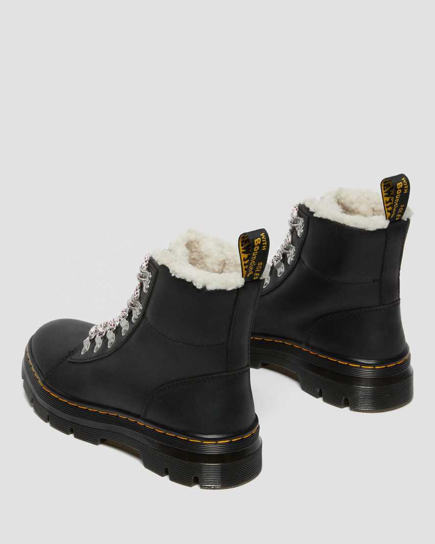 Dr Martens Combs Faux Shearling Astar Kadın Günlük Bot Siyah  Türkiye |  57610-ZLAM