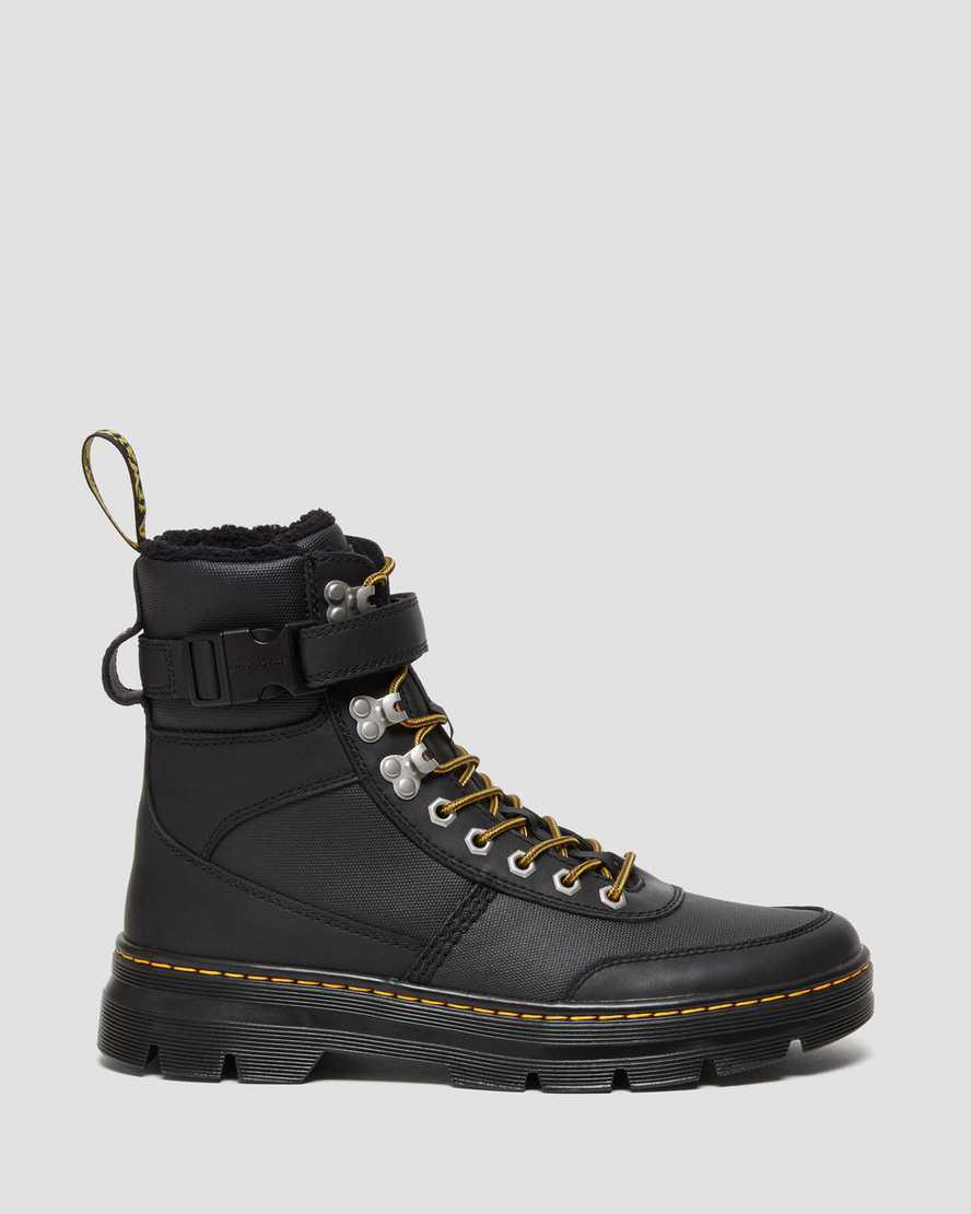 Dr Martens Combs Tech Faux Fur-Astar Erkek Günlük Bot Siyah  Türkiye |  67039-XJAS