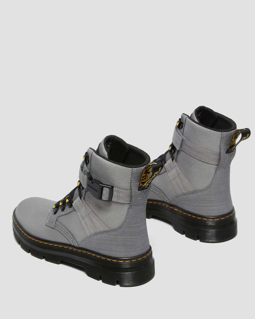 Dr Martens Combs Tech II Poly Erkek Bilek Boy Bot Gri  Türkiye |  70983-WHXE