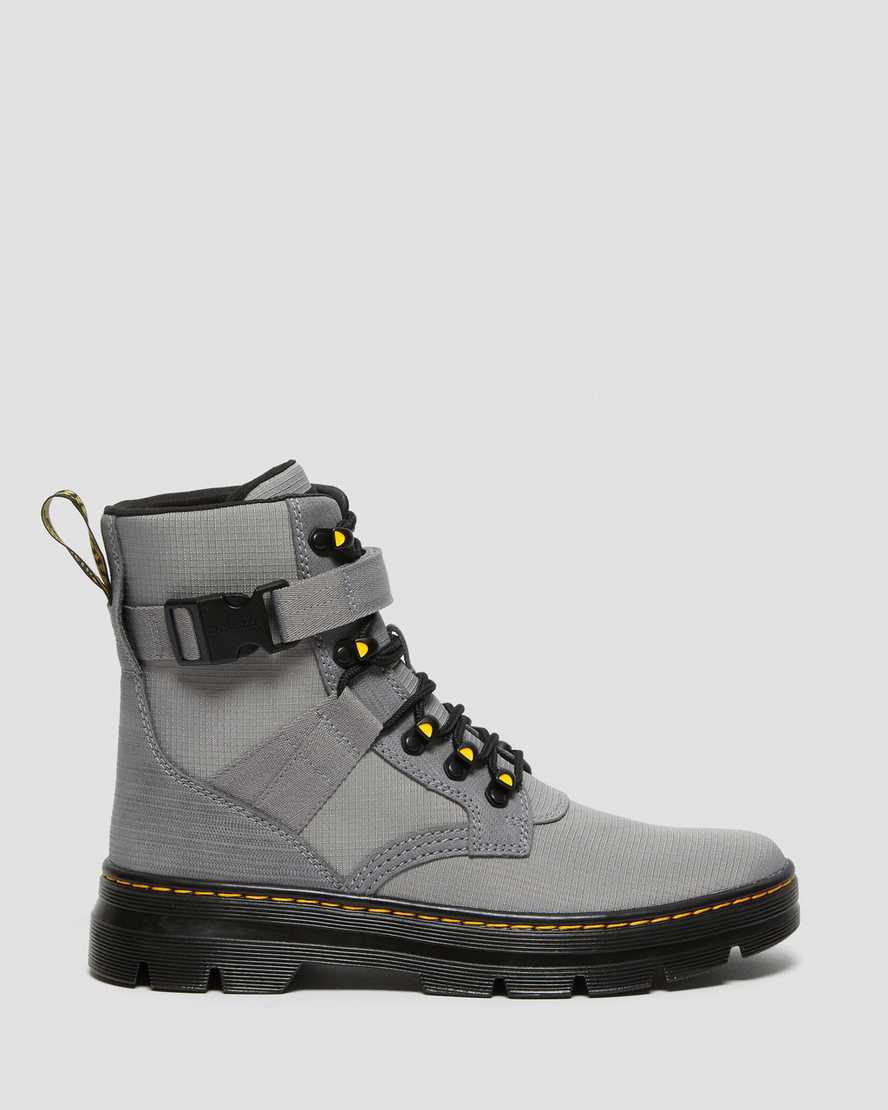 Dr Martens Combs Tech II Poly Erkek Bilek Boy Bot Gri  Türkiye |  70983-WHXE