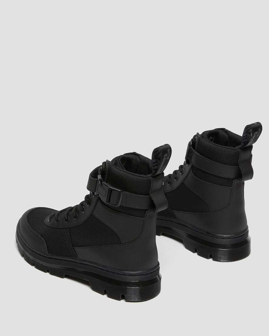 Dr Martens Combs Tech Poly Erkek Bilek Boy Bot Siyah  Türkiye |  84217-ZGSN