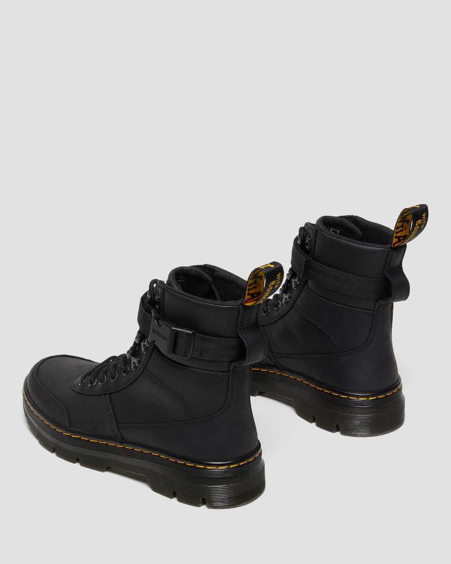 Dr Martens Combs Tech Wyoming Deri Erkek Günlük Bot Siyah  Türkiye |  27834-RKLP