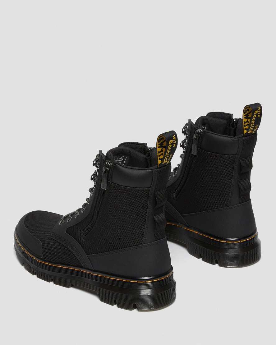 Dr Martens Combs Zip Erkek Bilek Boy Bot Siyah  Türkiye |  98246-MTIQ