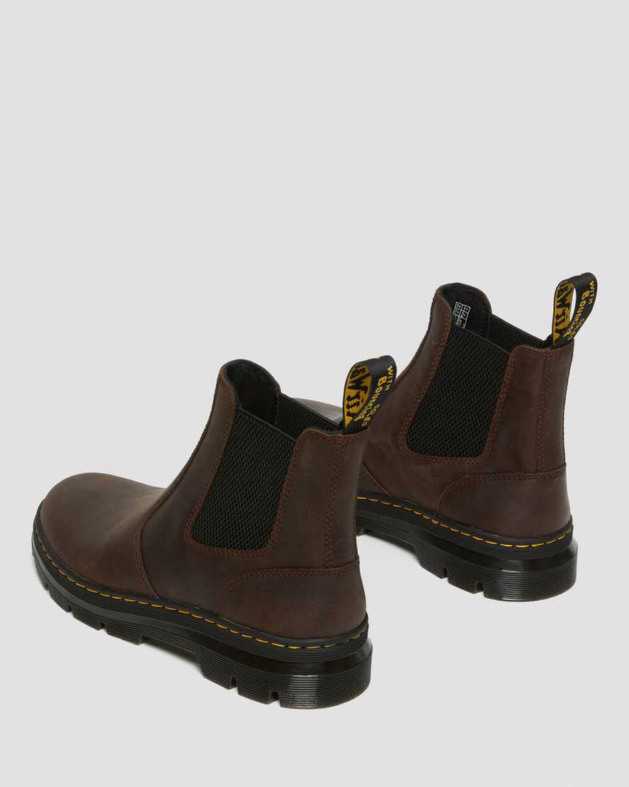 Dr Martens Embury Crazy Horse Deri Erkek Bilek Boy Bot Kahverengi  Türkiye |  34621-HWNJ