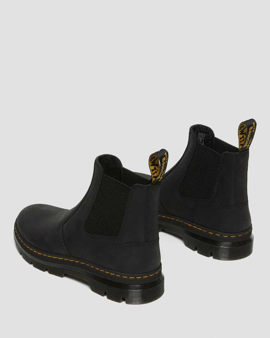 Dr Martens Embury Deri Chelsea Erkek Bilek Boy Bot Siyah  Türkiye |  97826-ANQM