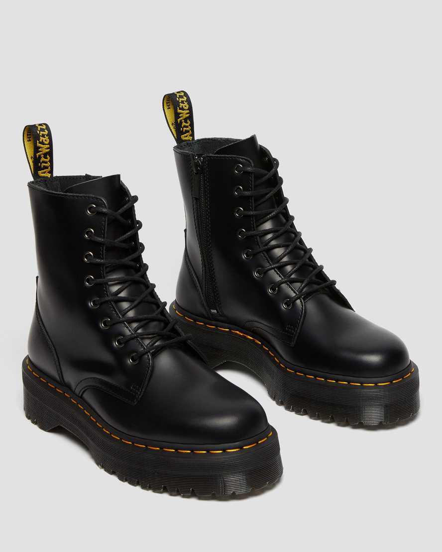 Dr Martens Jadon  Türkiye |  Platform Official Erkek Bilek Boy Bot Siyah  Türkiye |  64130-YRWV