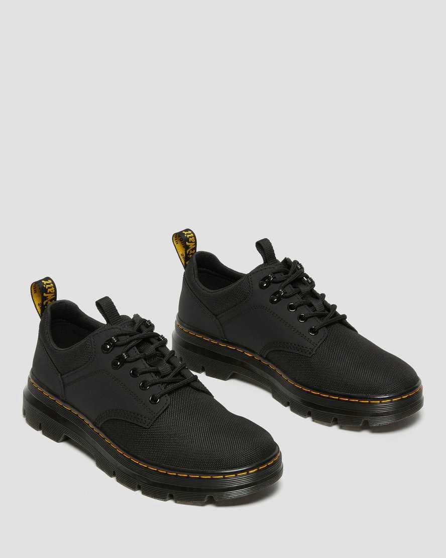 Dr Martens Reeder Utility Erkek Oxford Ayakkabı Siyah  Türkiye |  83746-CKPJ