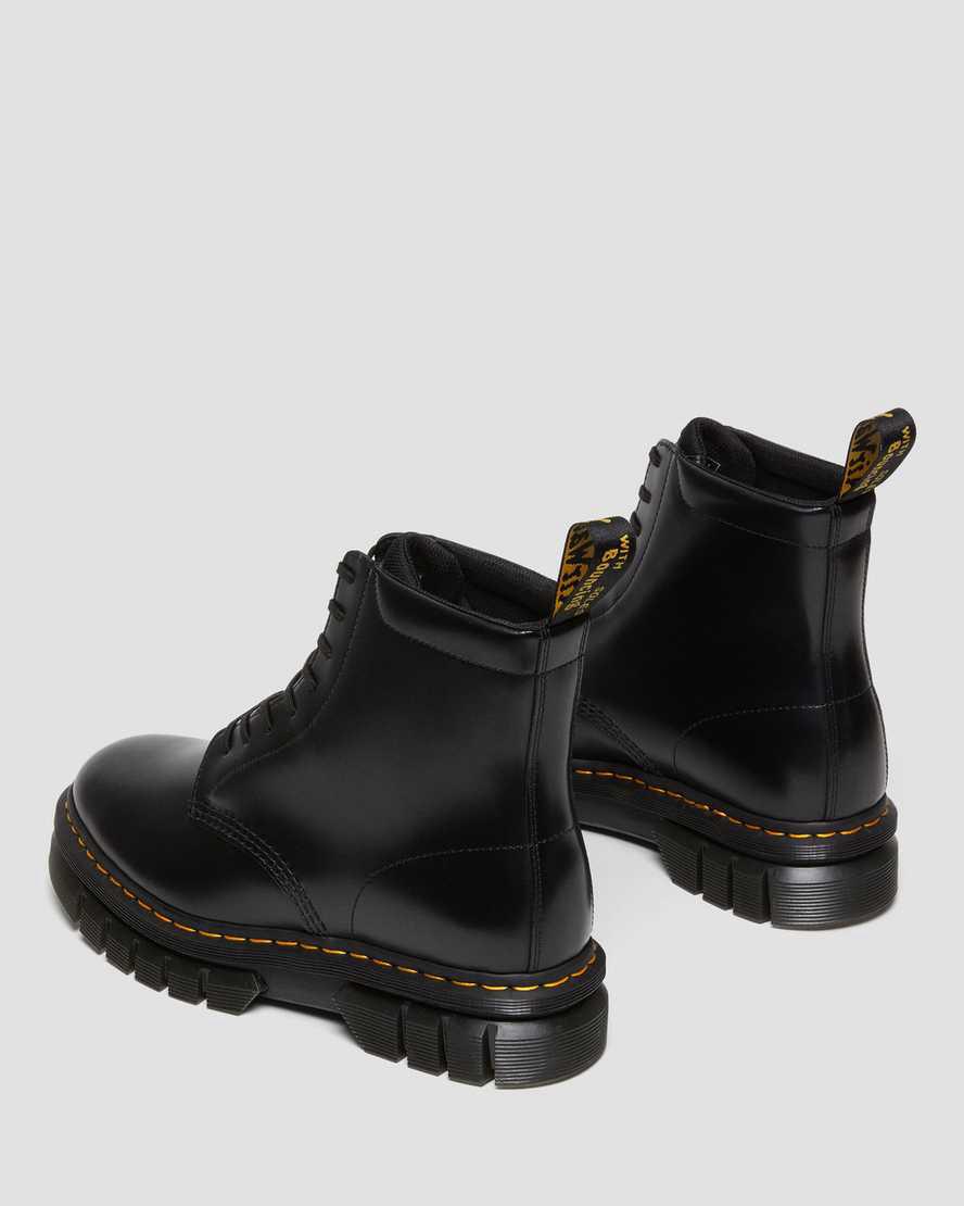 Dr Martens Rikard Smooth Deri Dantel Up Erkek Kalın Taban Bot Siyah  Türkiye |  71206-KQRN