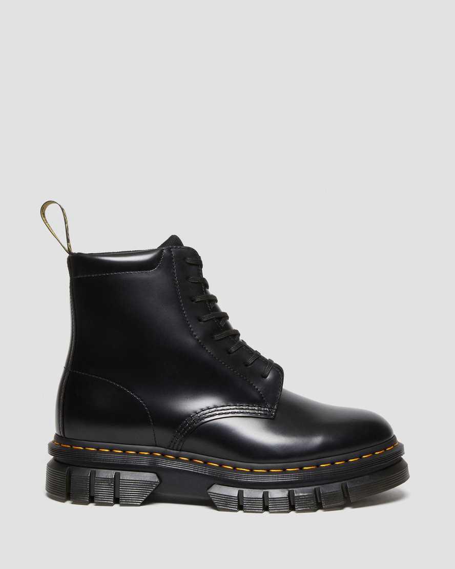 Dr Martens Rikard Smooth Deri Dantel Up Erkek Kalın Taban Bot Siyah  Türkiye |  71206-KQRN