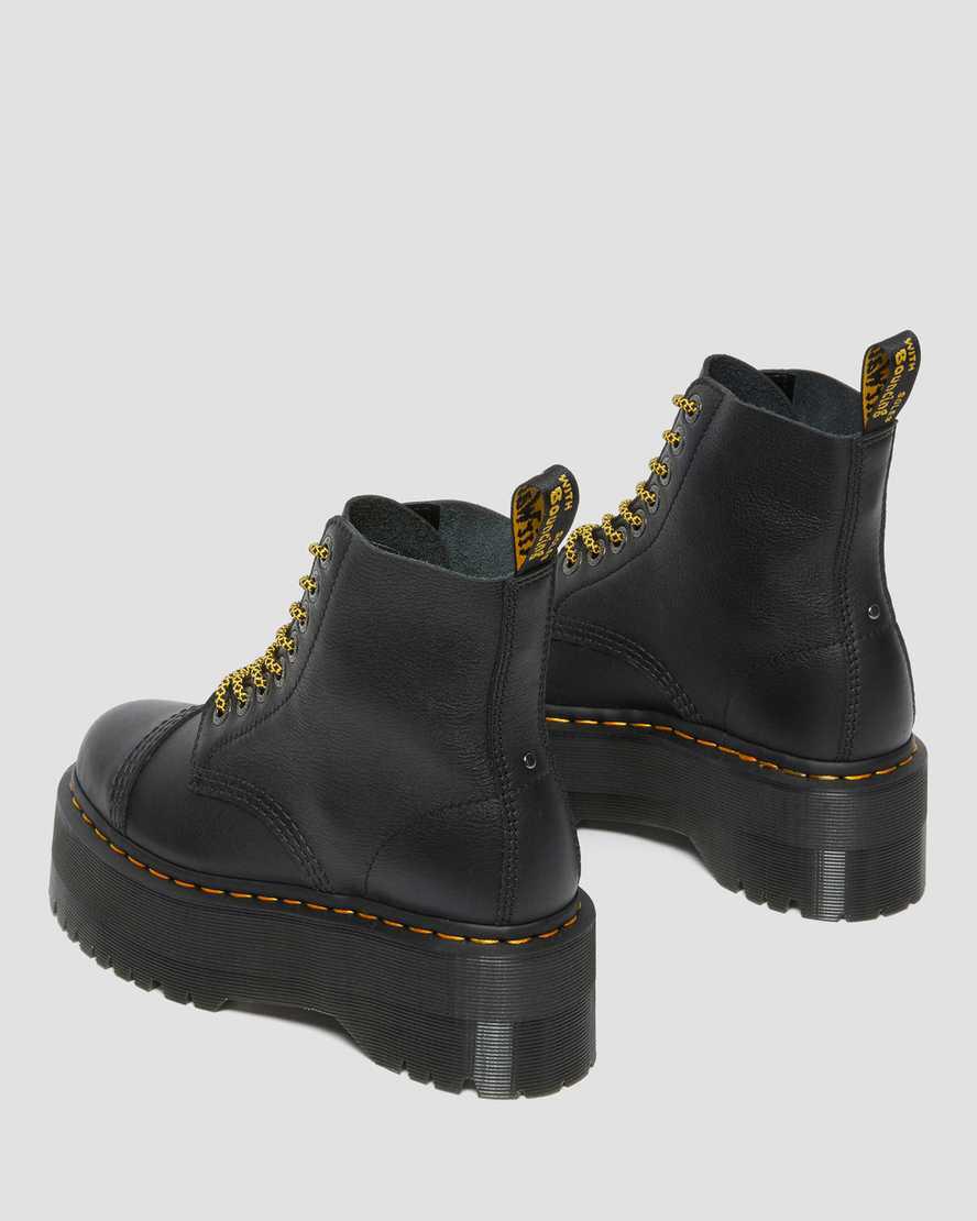 Dr Martens Sinclair Max Pisa Deri Platform Kadın Bilek Boy Bot Siyah  Türkiye |  29756-MXIE