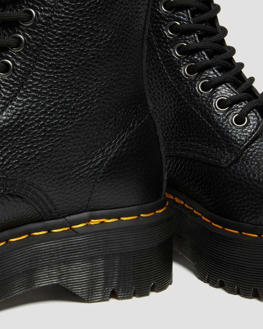 Dr Martens Sinclair Milled Nappa Deri Kadın Kalın Taban Bot Siyah  Türkiye |  06358-HGIY