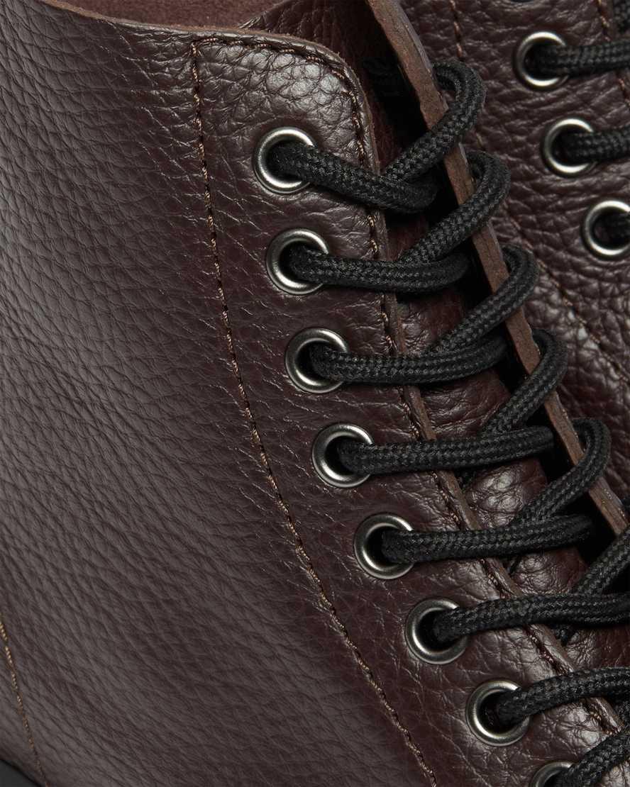 Dr Martens Sinclair Milled Nappa Deri Kadın Kalın Taban Bot Bordo  Türkiye |  10598-VCWQ