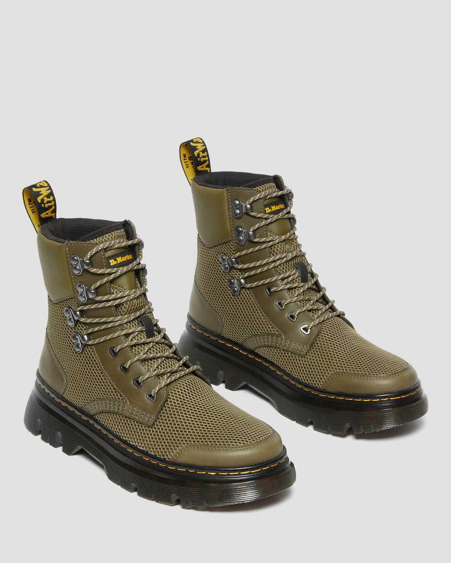 Dr Martens Tarik Burunlu Guard Utility Erkek Günlük Bot Zeytin Yeşili Ten Rengi  Türkiye |  61340-LRJT