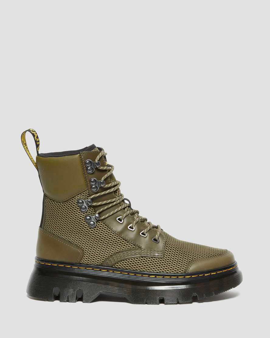 Dr Martens Tarik Burunlu Guard Utility Erkek Günlük Bot Zeytin Yeşili Ten Rengi  Türkiye |  61340-LRJT