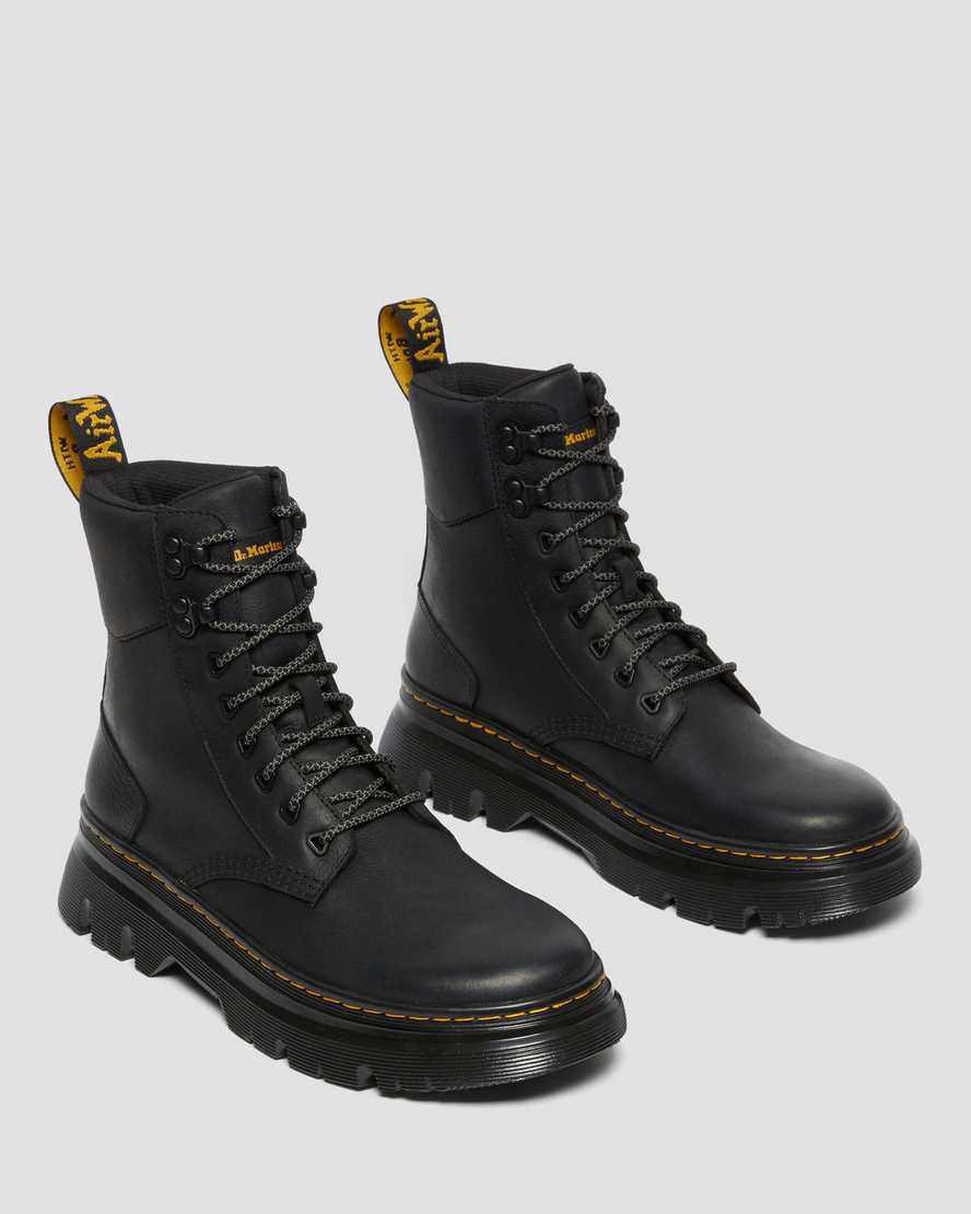 Dr Martens Tarik Wyoming Deri Utility Erkek Bilek Boy Bot Siyah  Türkiye |  01245-ZFCJ