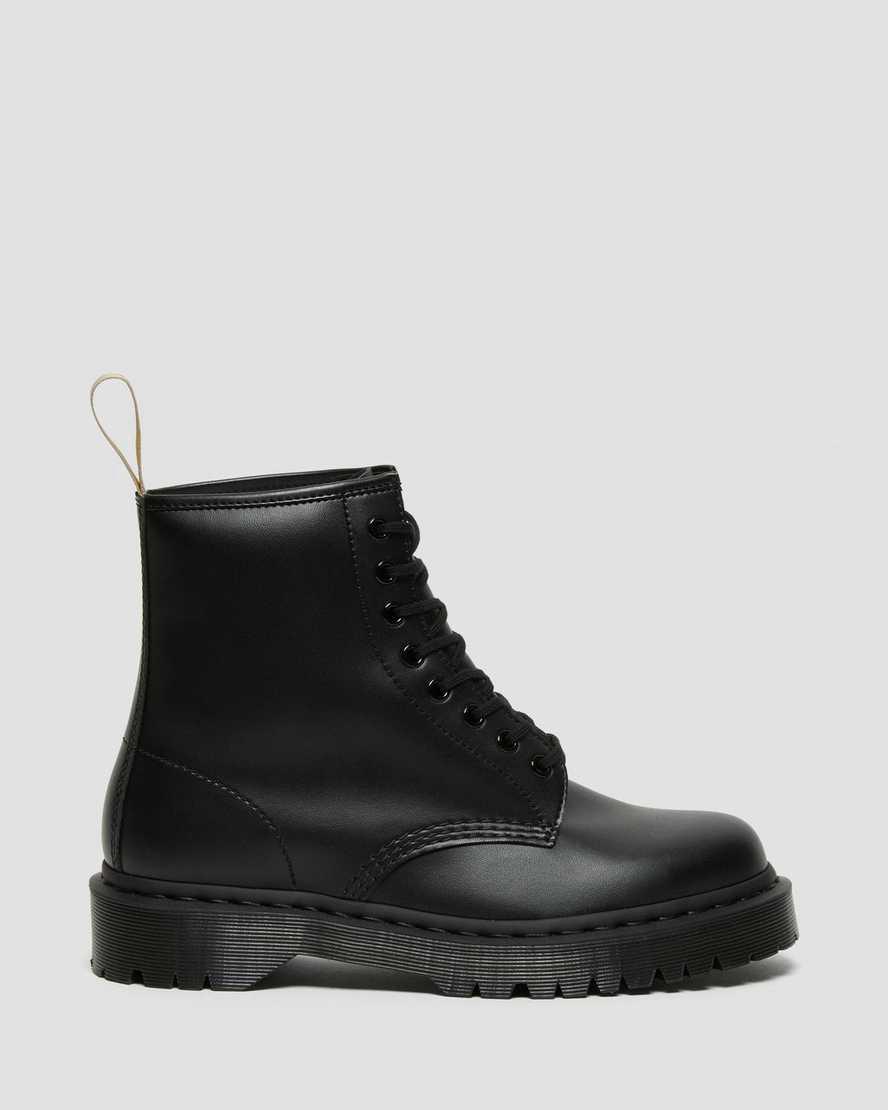 Dr Martens Vegan 1460 Bex Mono Dantel Up Kadın Kalın Taban Bot Siyah  Türkiye |  03612-UJPI