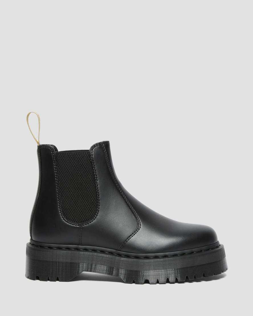 Dr Martens Vegan 2976 Felix Platform Chelsea Erkek Bilek Boy Bot Siyah  Türkiye |  53640-EPOR